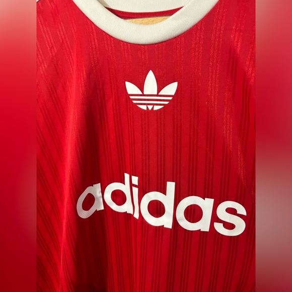 NWOT Adidas Originals Adicolor Poly Jersey Tee Shirt tshirt t-shirt trefoil logo - Picture 4 of 6